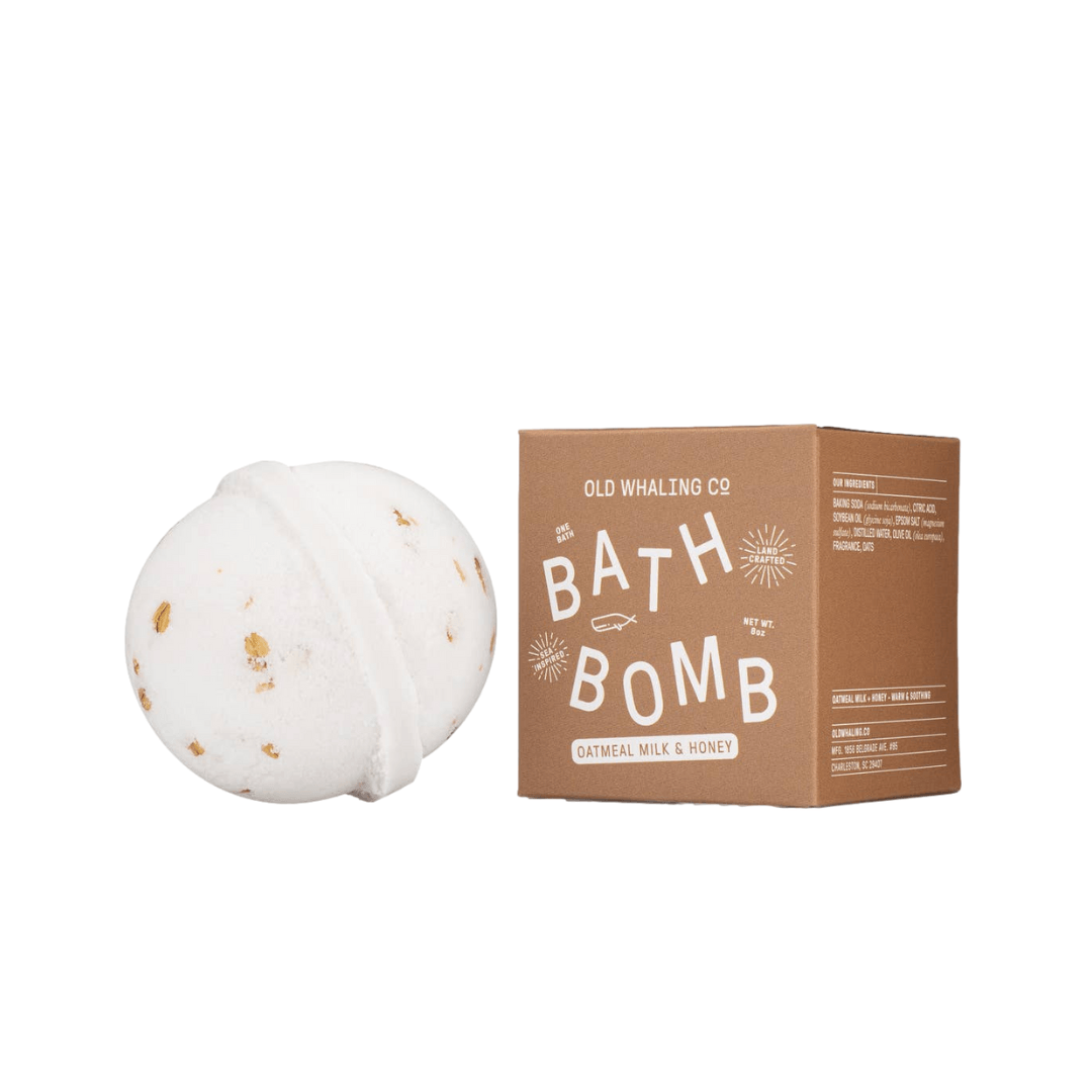 Oatmeal Milk + Honey Bath Bomb - Giften Market
