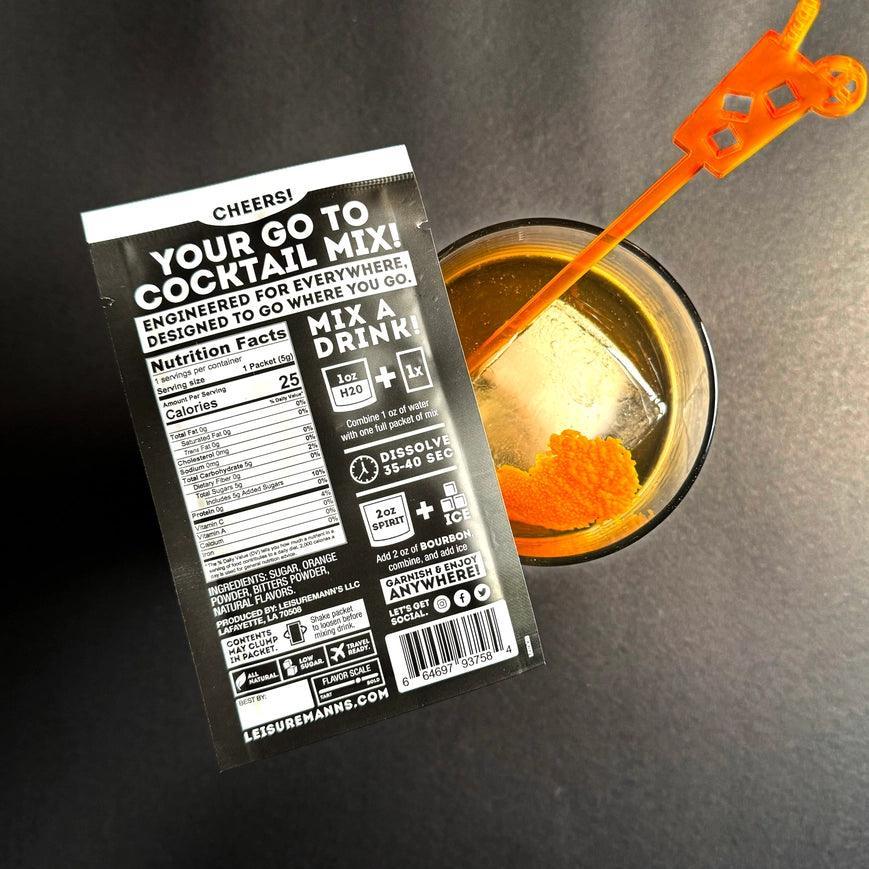 Old Fashioned Cocktail Mixer - Single Serve - Giften Market