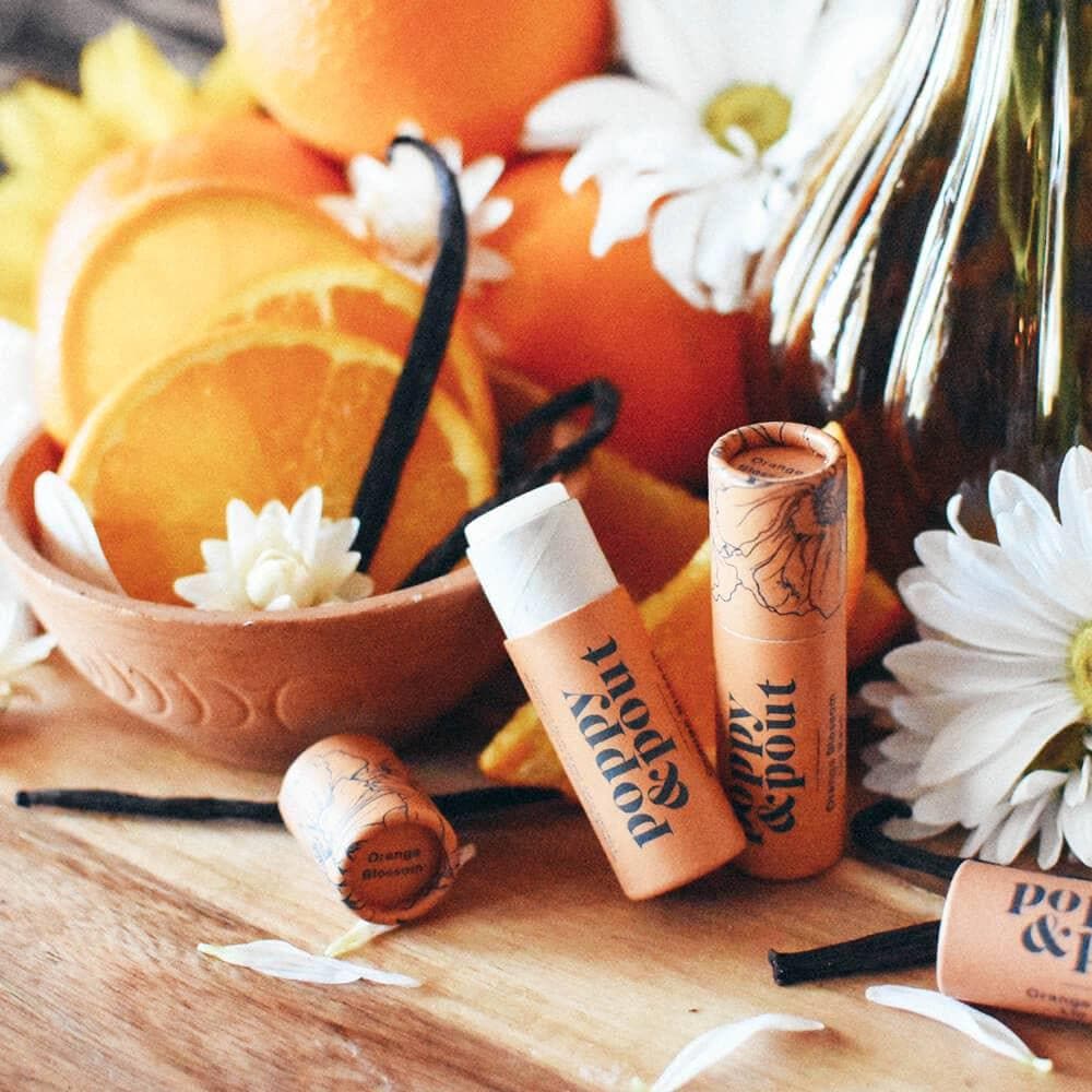 Orange Blossom Natural Lip Balm - Giften Market