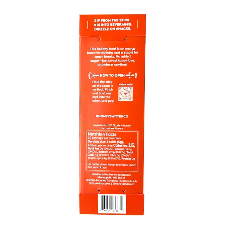 Orange Crush Rush Honey Sticks - Giften Market