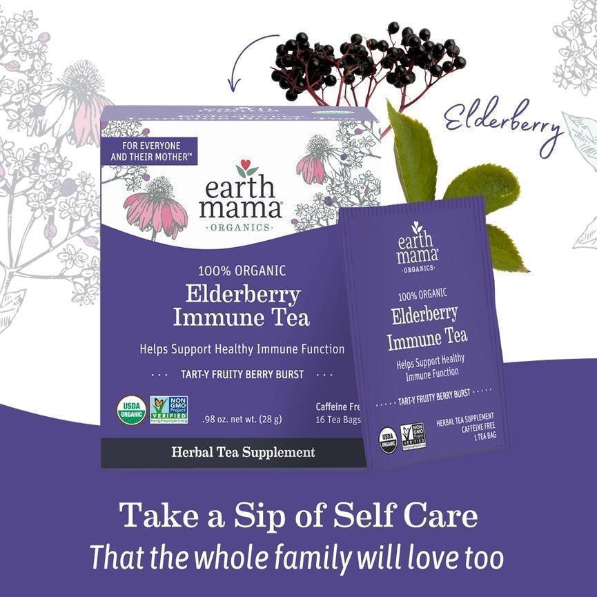 Organic Elderberry Immune Tea - Giften Market