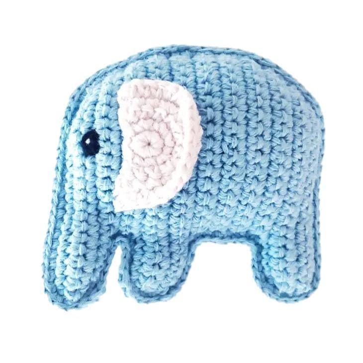 Organic Elephant Rattle - Giften Market