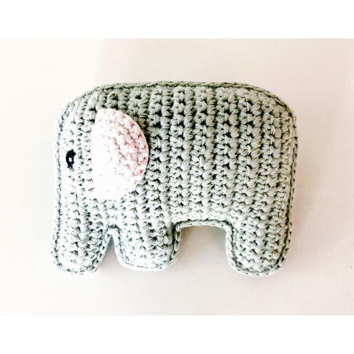Organic Elephant Rattle - Giften Market