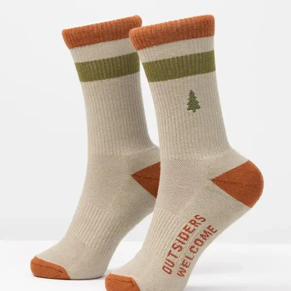 Out-Of-Doors Club Socks - Antler - Giften Market