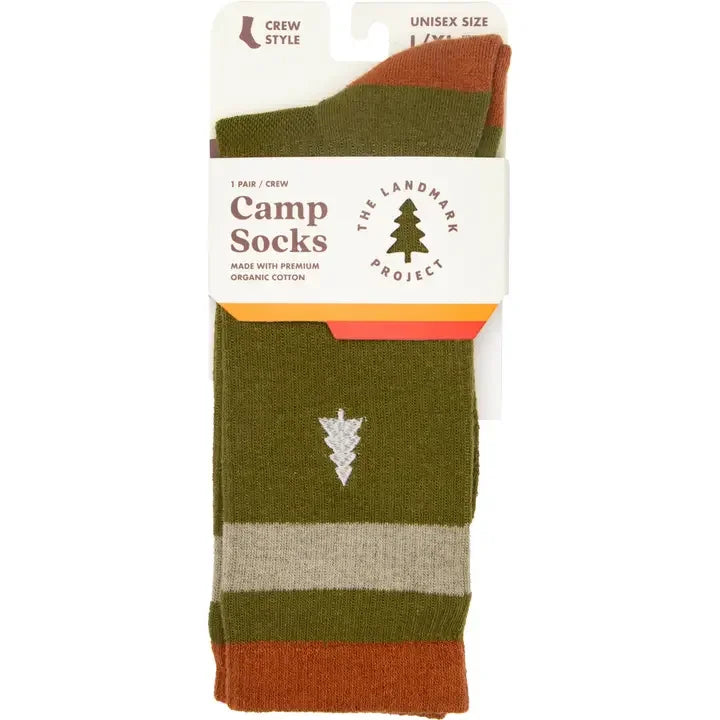 Out-Of-Doors Club Socks - Olive - Giften Market