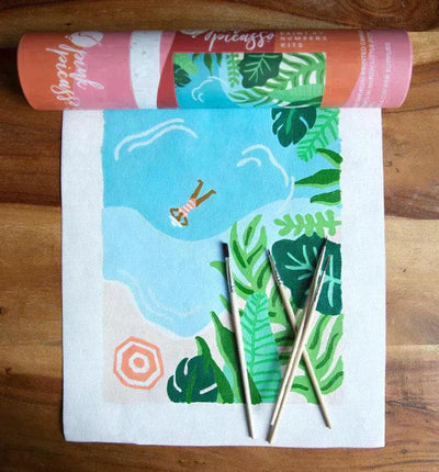 Paint By Numbers Kits: Tropic Like It's Hot - Giften Market