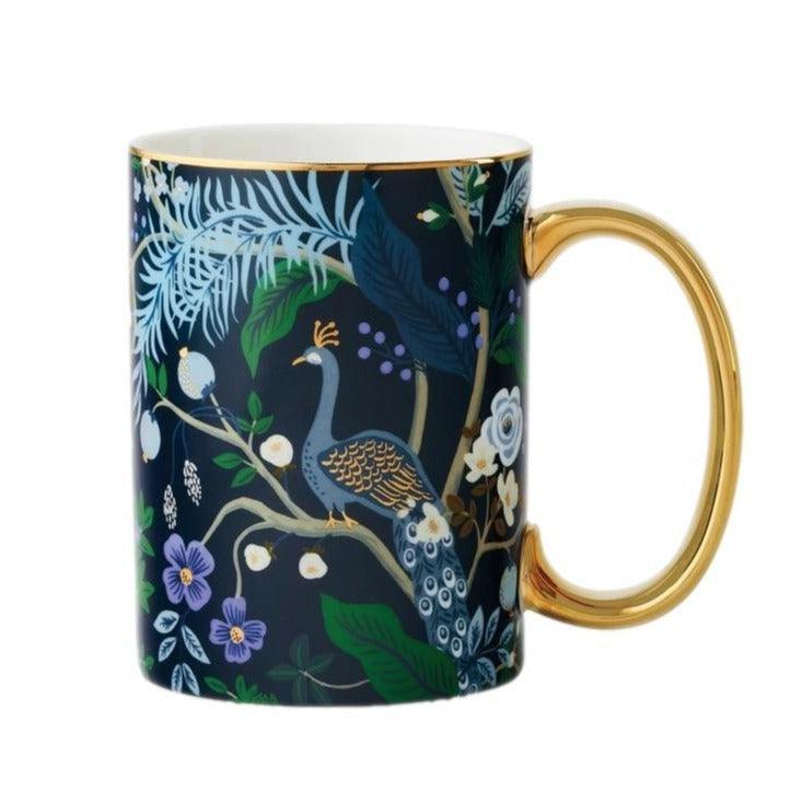 Peacock Porcelain Mug - Giften Market