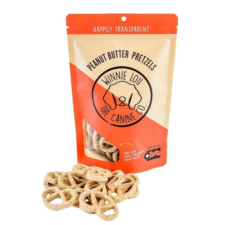 Peanut Butter Pretzels - Dog Treat - Giften Market