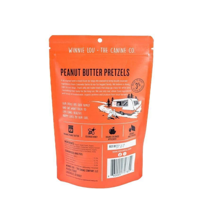 Peanut Butter Pretzels - Dog Treat - Giften Market