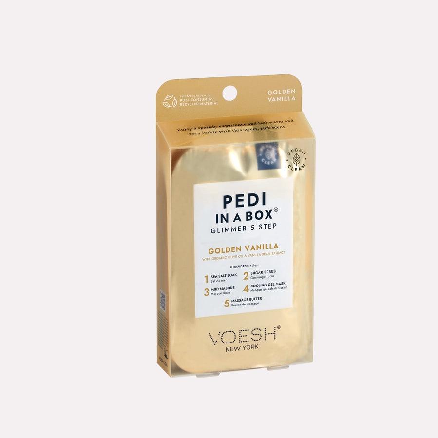 Pedi in A Box - Golden Vanilla Glimmer - Giften Market