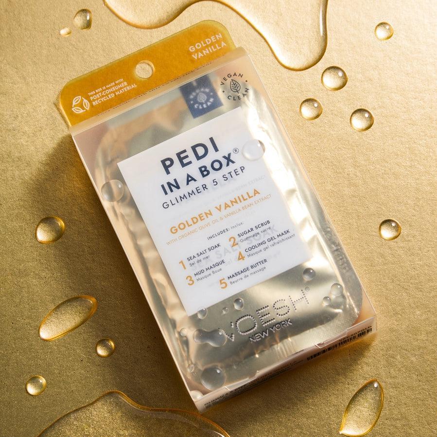 Pedi in A Box - Golden Vanilla Glimmer - Giften Market