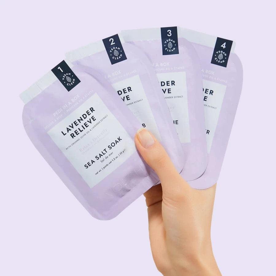 Pedi in A Box - Lavender Relieve Deluxe - Giften Market