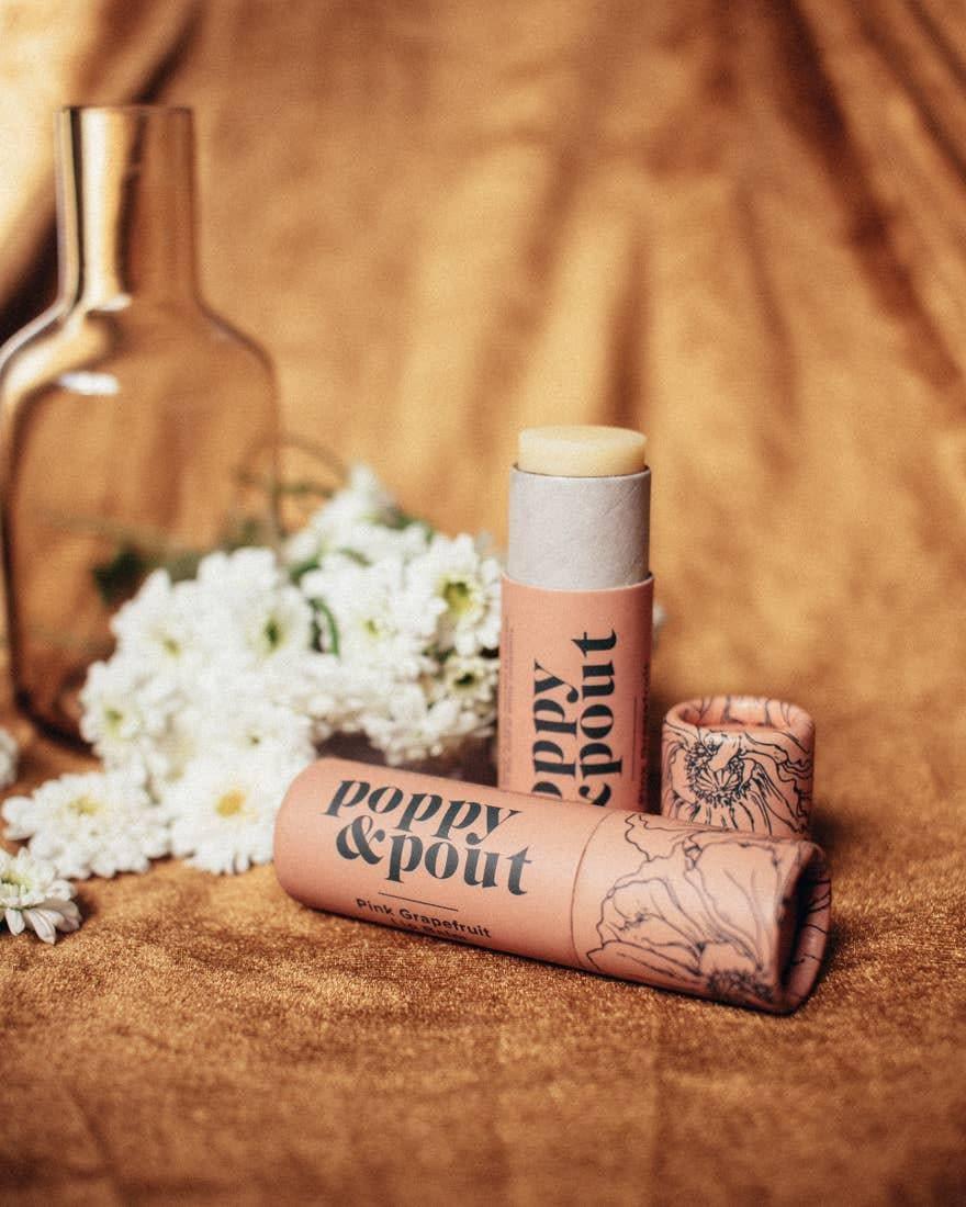 Pink Grapefruit Natural Lip Balm - Giften Market