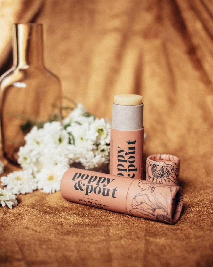 Pink Grapefruit Natural Lip Balm - Giften Market