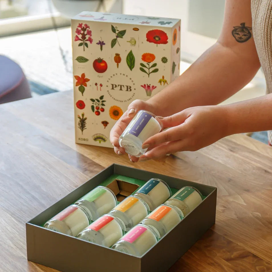 Plant the Box Votive Gift Set