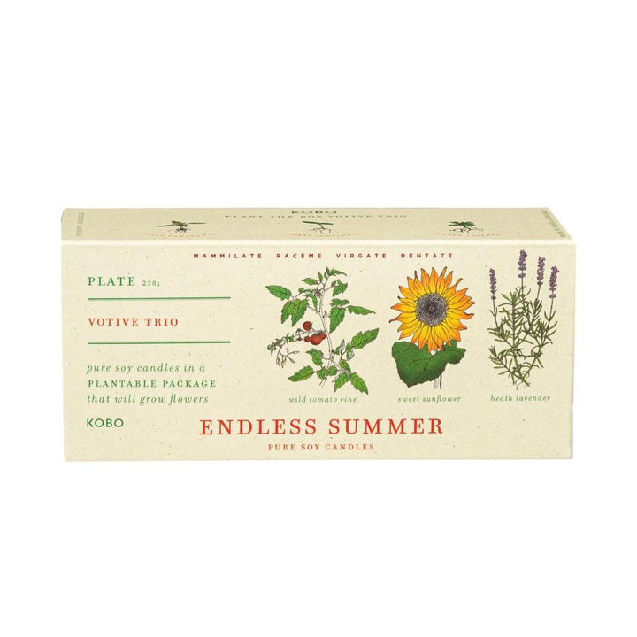 Plant the Box Votive Set - Endless Summer - Giften Market