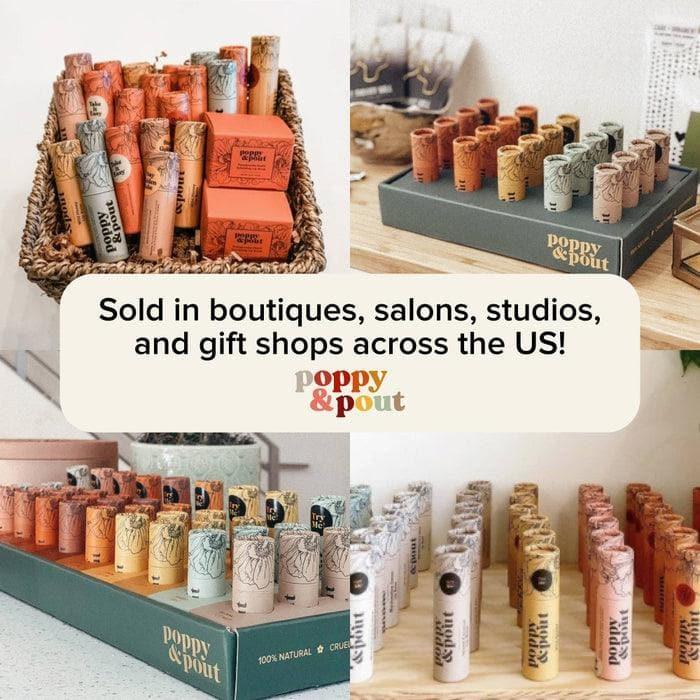 Pomegranate Peach Natural Lip Balm - Giften Market