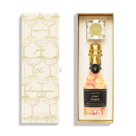 Pop the Champagne Bottle & Cube Gift Box