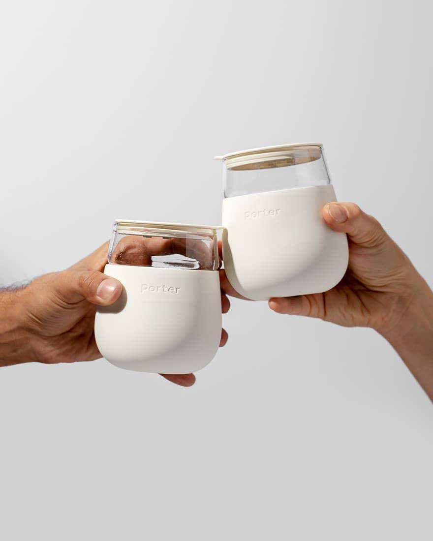 Porter Glass Cup - Charcoal - Giften Market