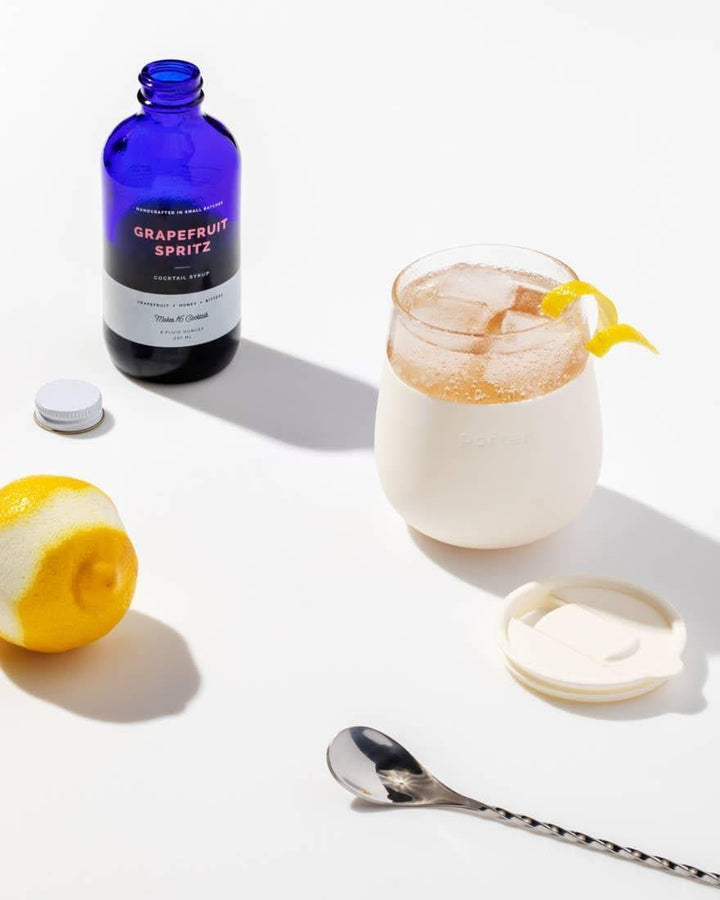 Porter Glass Cup - Cream - Giften Market