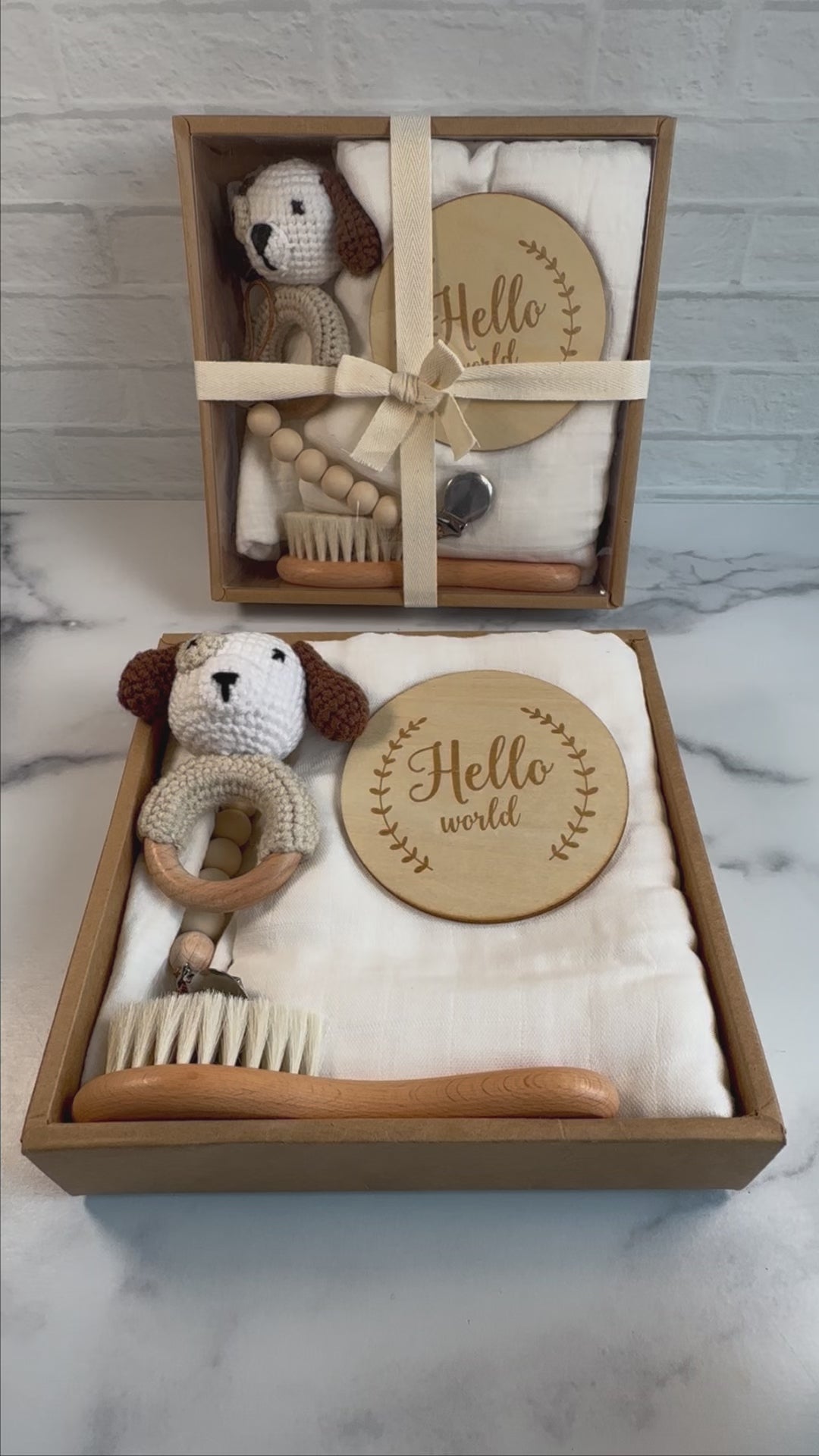 Welcome Baby Gift Set - Ivory