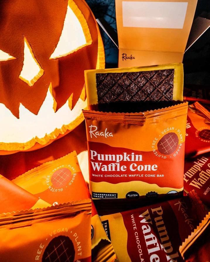 Pumpkin White Chocolate Waffle Cone Bar - Giften Market
