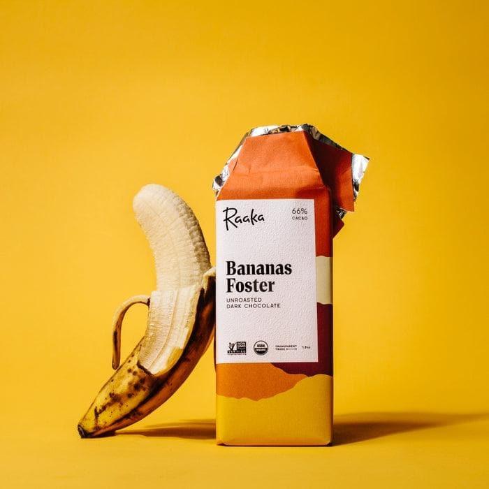 Raaka Bananas Foster Chocolate Bar - Giften Market