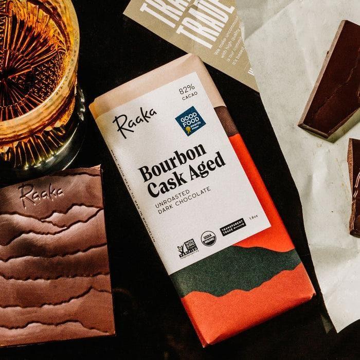 Raaka Bourbon Cask Aged Chocolate Bar - Giften Market