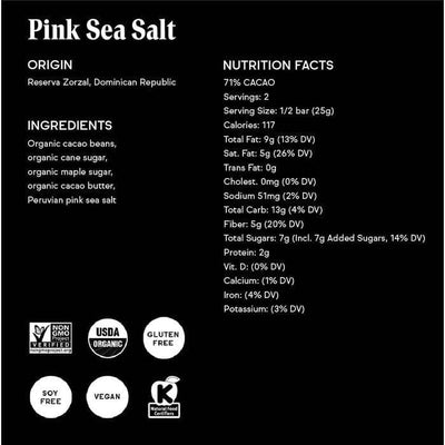 Raaka Pink Sea Salt Chocolate Bar - Giften Market
