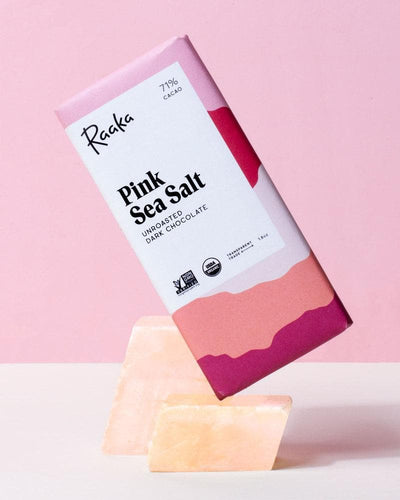 Raaka Pink Sea Salt Chocolate Bar - Giften Market