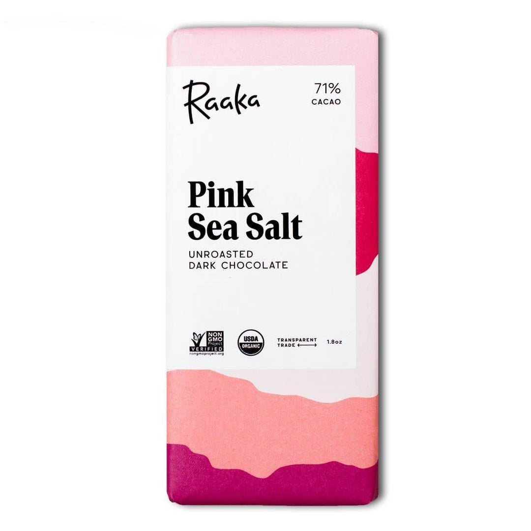Raaka Pink Sea Salt Chocolate Bar - Giften Market