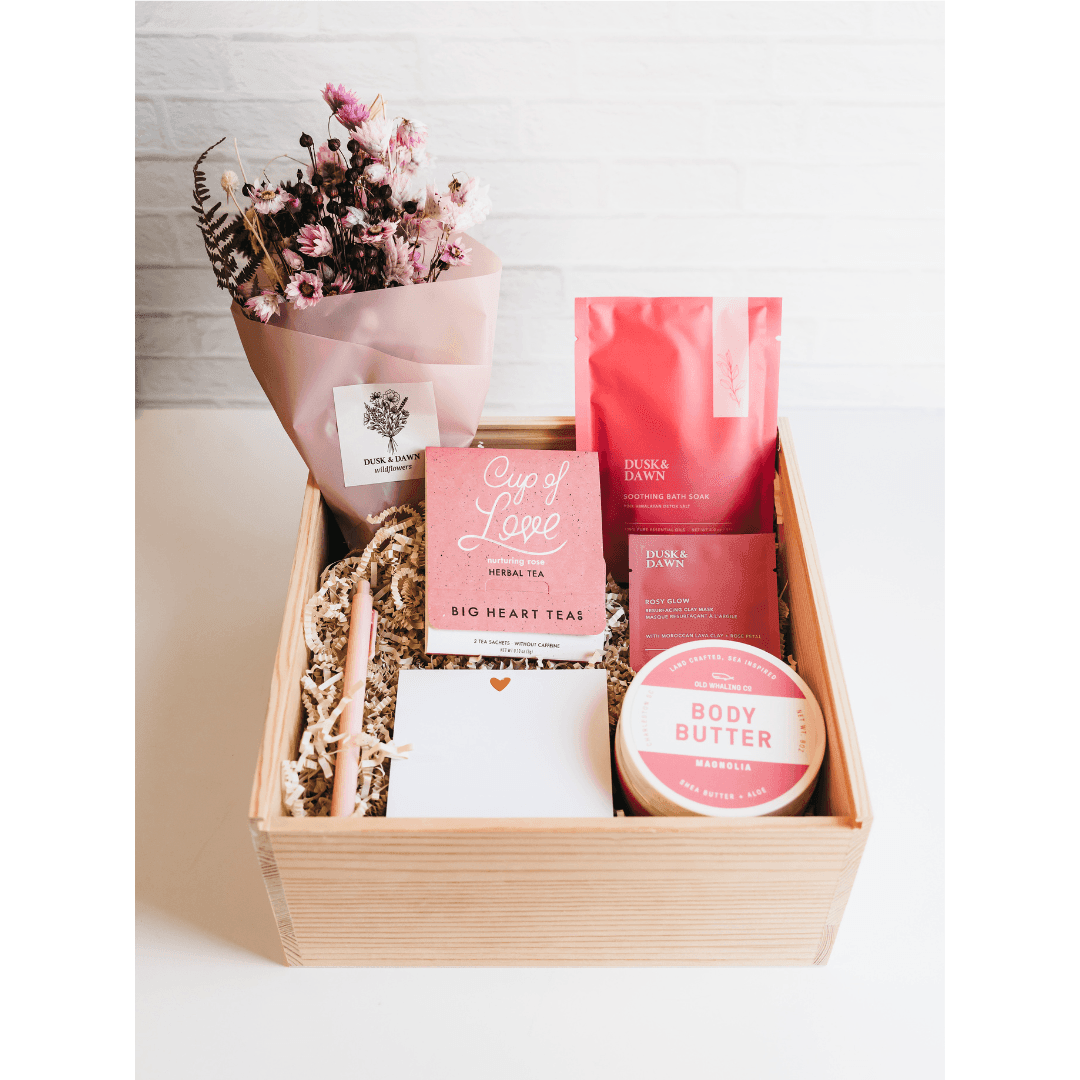 Radiant Relaxation Gift Crate - Giften Market