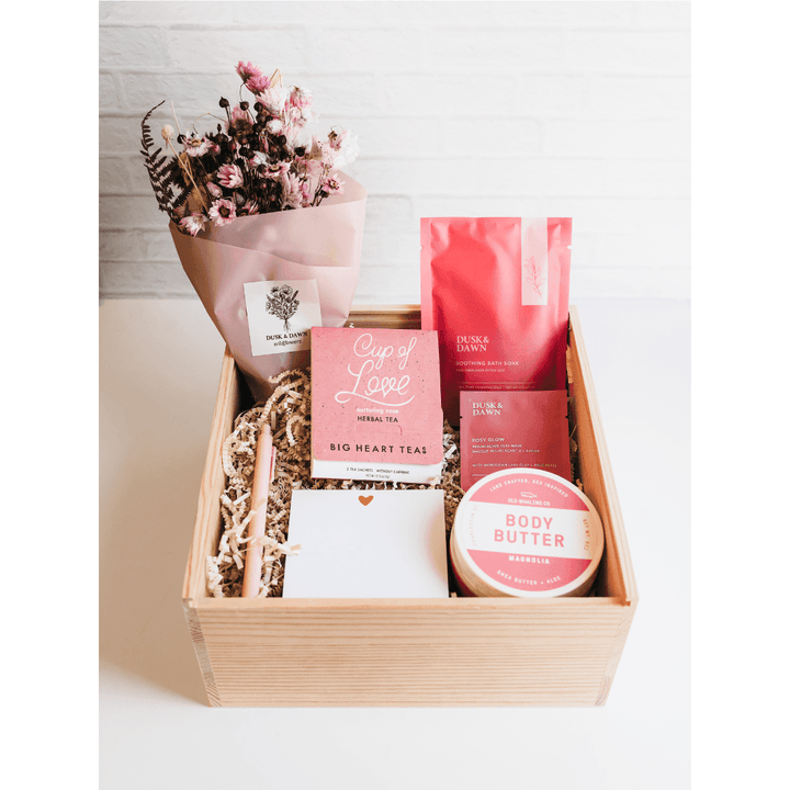 Radiant Relaxation Gift Crate - Giften Market