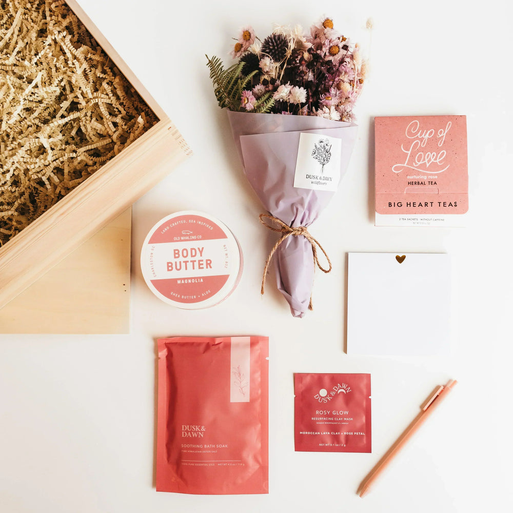 Radiant Relaxation Gift Crate - Giften Market