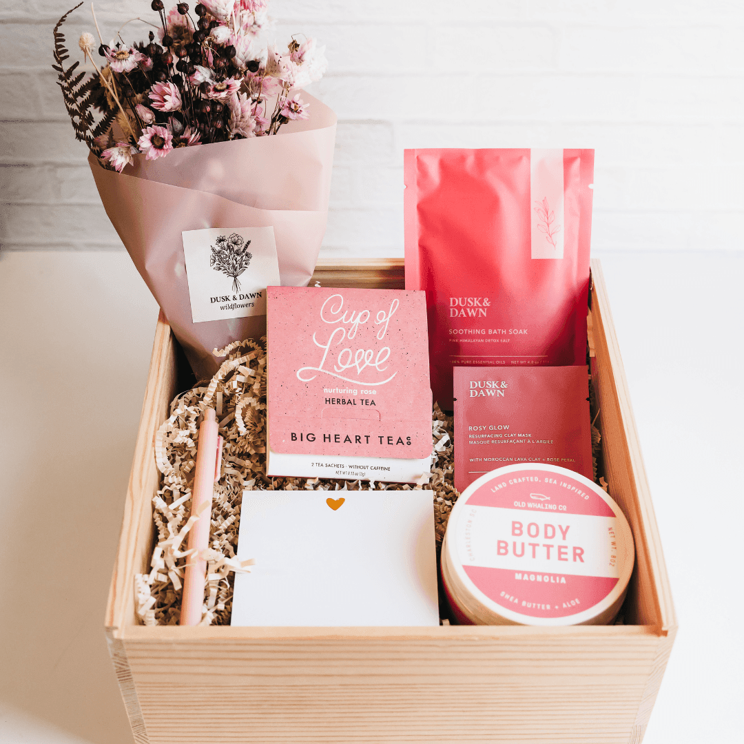 Radiant Relaxation Gift Crate - Giften Market