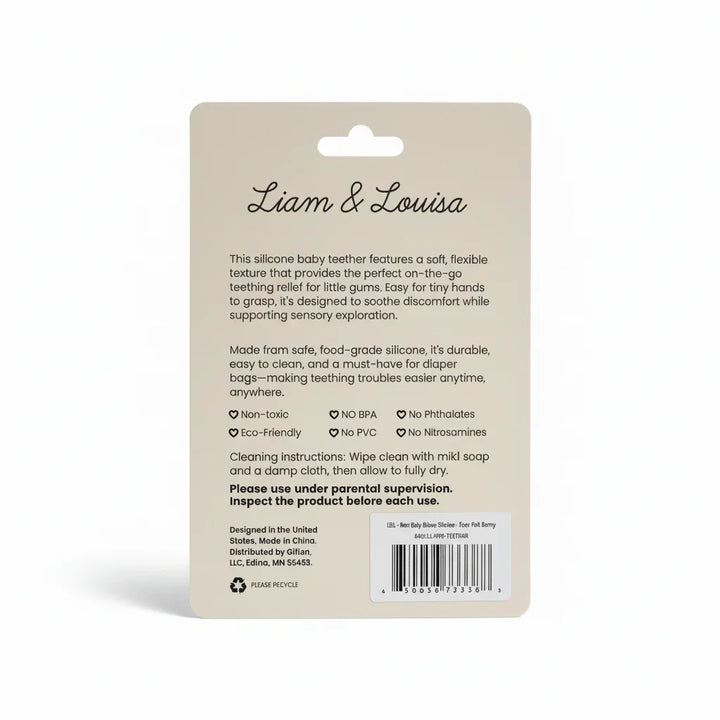 Rainbow Spokes Silicone Baby Teether - Giften Market