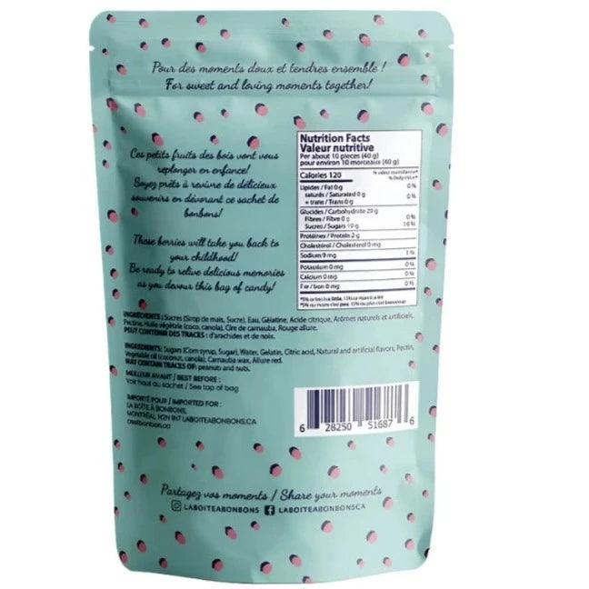 Raspberries Gummies - Giften Market