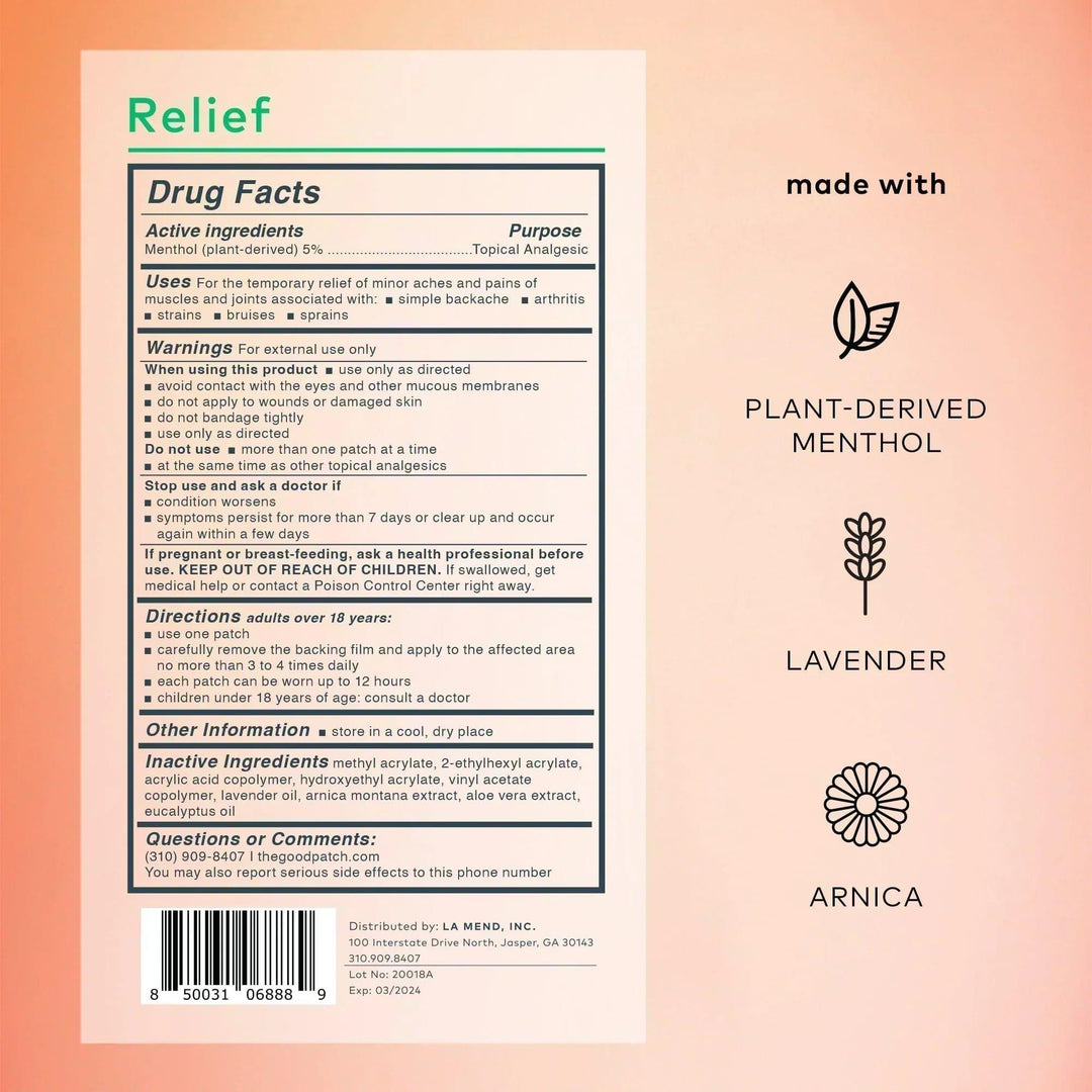 Relief Patch Pack - Giften Market