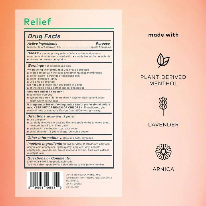 Relief Patch Pack - Giften Market
