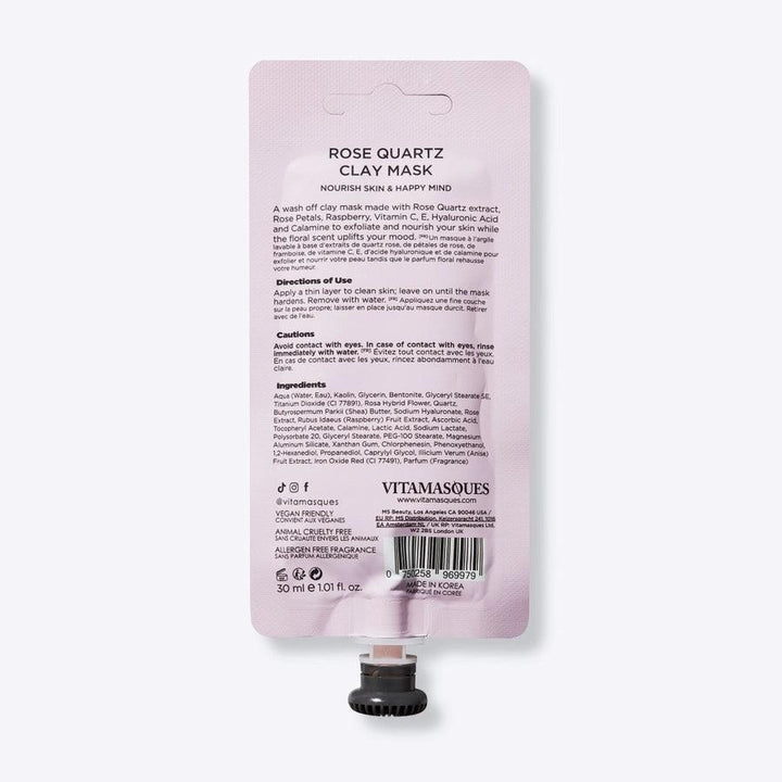 Rose Quartz Clay Mud Mask - Giften Market