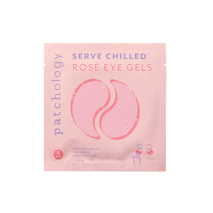 Serve Chilled Rosé Eye Gels - Single
