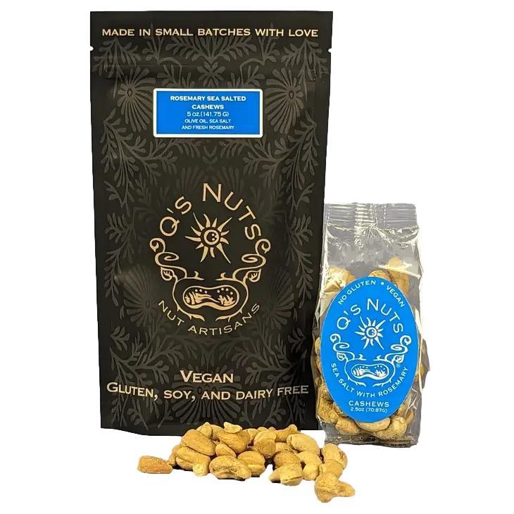 Rosemary & Sea Salt Cashews - 2.5oz - Giften Market