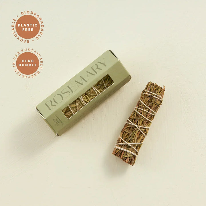 Rosemary Sage Smudging Herb Bundle - Giften Market