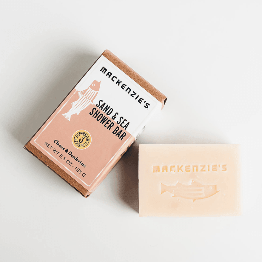 MacKenzie's Fisherman Sand & Sea Shower Bar