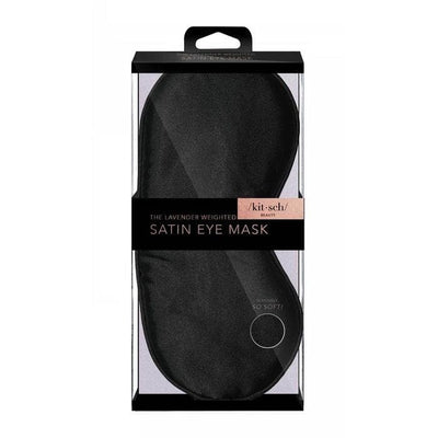 Satin Weighted Eye Mask - Lavender - Giften Market
