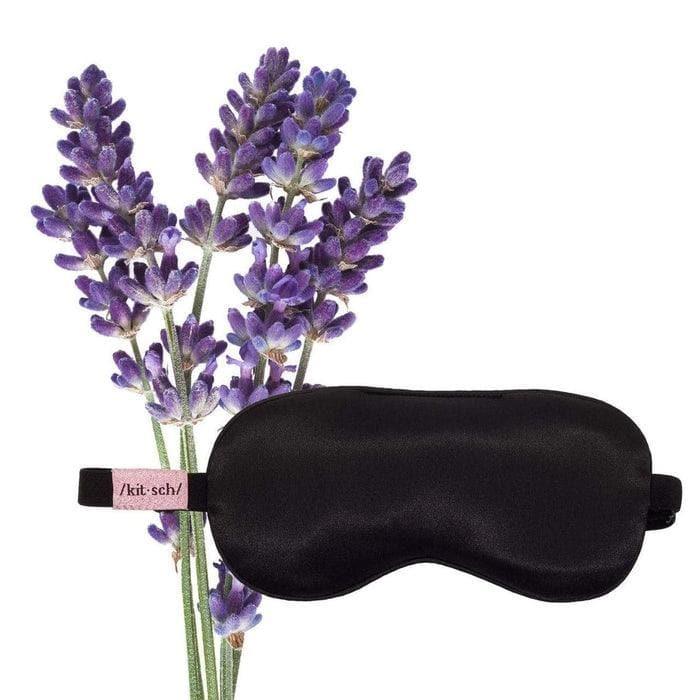 Satin Weighted Eye Mask - Lavender - Giften Market