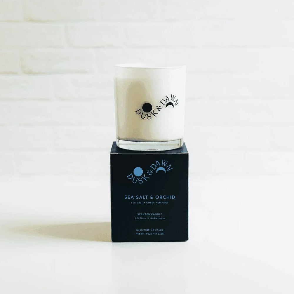 Sea Salt & Orchid Deluxe Soy Candle - Giften Market