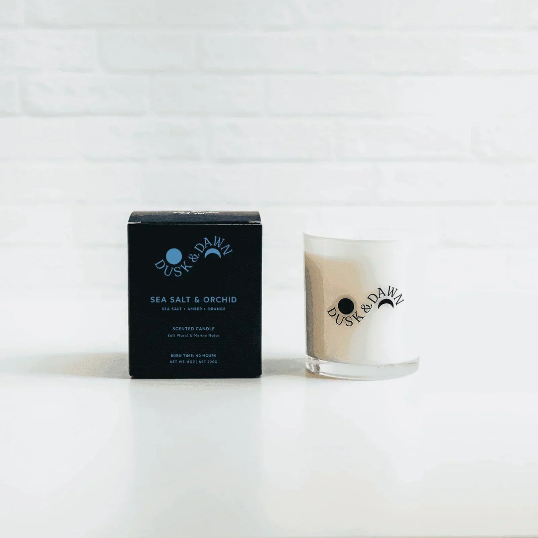 Sea Salt & Orchid Deluxe Soy Candle - Giften Market