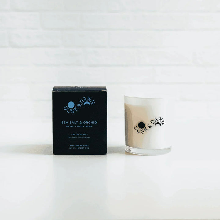 Sea Salt & Orchid Deluxe Soy Candle - Giften Market