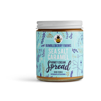 Sea Salt Caramel Honey Cream Spread - Giften Market